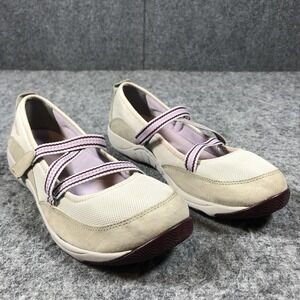 Dansko Womens 9.5-10 Beige Leather Mary‎ Jane Flats Comfort Shoes 4504944949